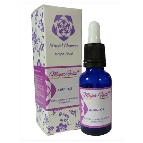 Muriel Flowers Terapia Floral Mujer Feliz