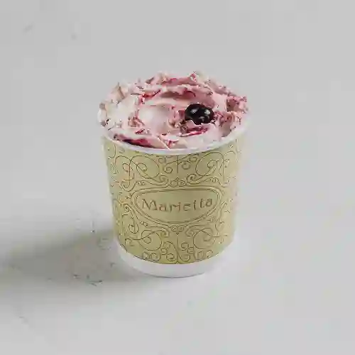 Helado yougurt amarena