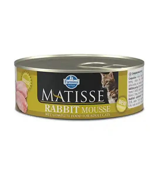 Matisse Alimento Para Gato Alimento Húmedo Rabbit Mousse
