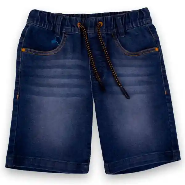 Bermuda Mezclilla Niño Denim Pillín Talla 4 A