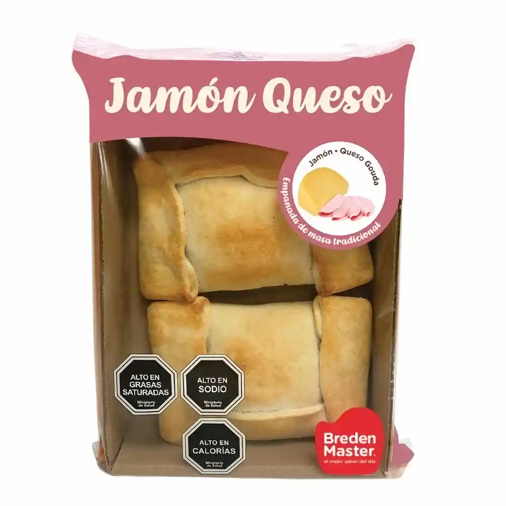 Breden Master Pack Empanada Queso Jamon Breden M