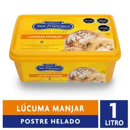 San Francisco De Loncomilla Postre Helado Sabor Lúcuma Manjar