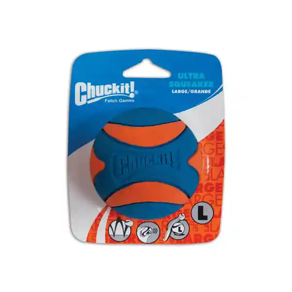 Chuckit! Pelota Ultra Squeaker Large