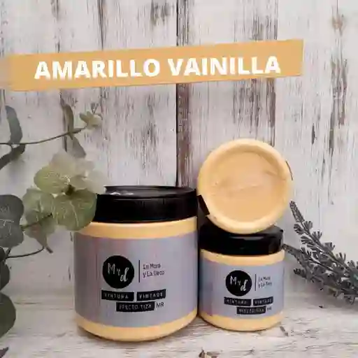 Pintura Vintage Amarillo Vainilla
