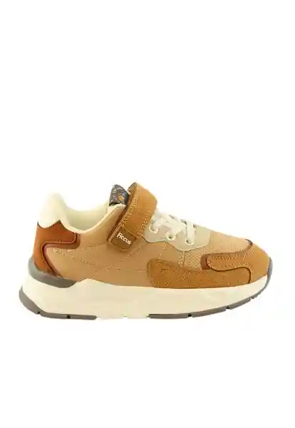 Zapatillas Sport Velcro W24 Niño Toffee 31 933 Ficcus