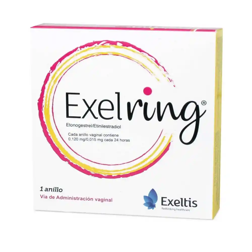 Exelring Anillo Vaginal (0.120 mg / 0.015 mg)