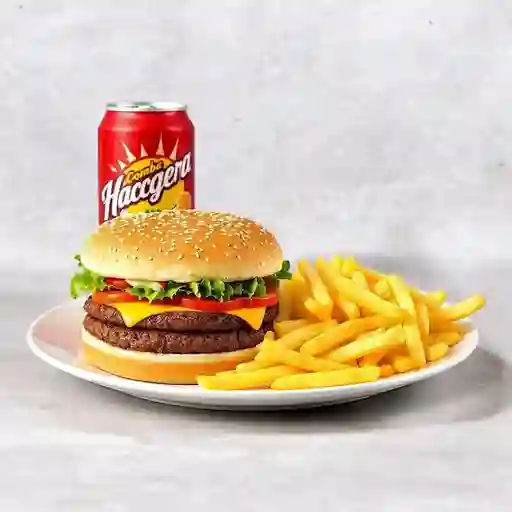 Combo hamburguesa chacarera
