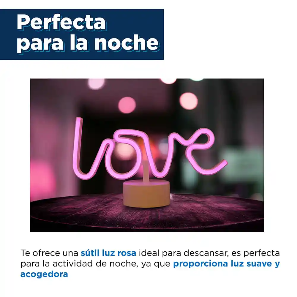 Miniso Letrero de Luz Neón Con Base Desmontable