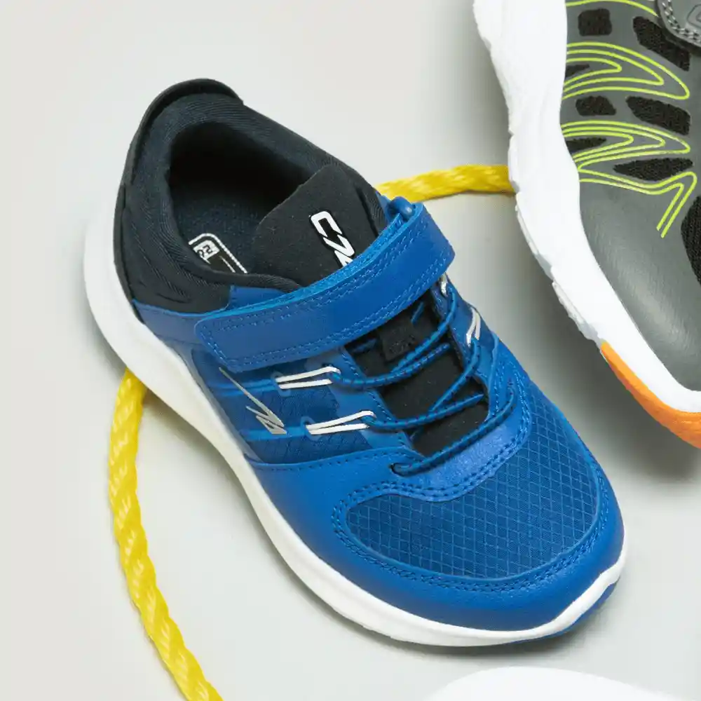 Zapatillas Deportiva De Niño Azul Talla 27