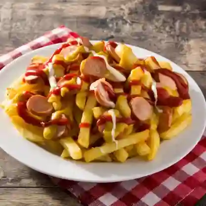 Salchipapa Tradicional