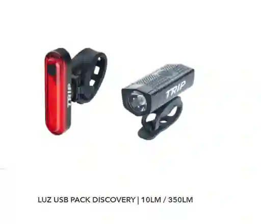 Trip Pack Luz Usb Discovery 10LM 350LM