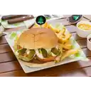185g Hamburg Italiana + Papas Fritas