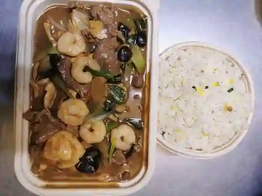 1Parrillada China 1 Arrozchaufan