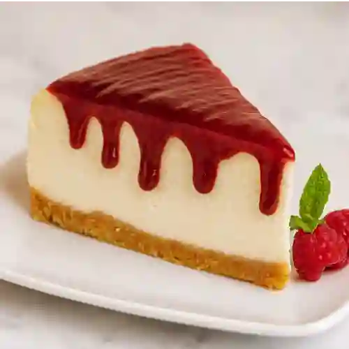 Porción Cheesecake Ny Frambuesa
