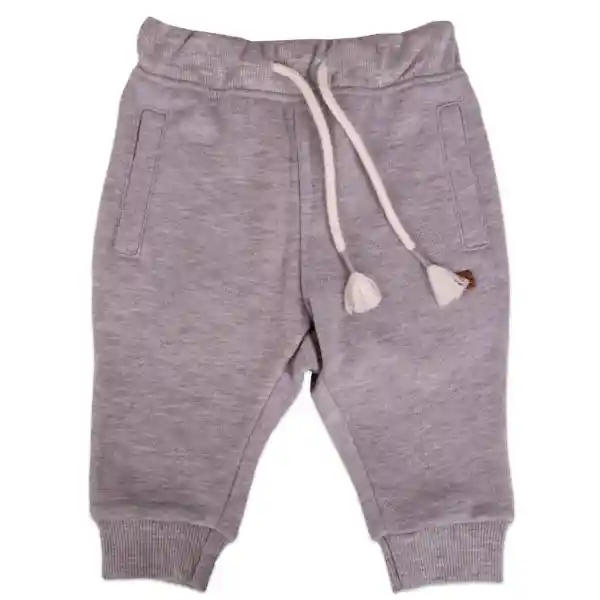 Pantalón Buzo Bebé Niño Gris Talla 4 A Pillín