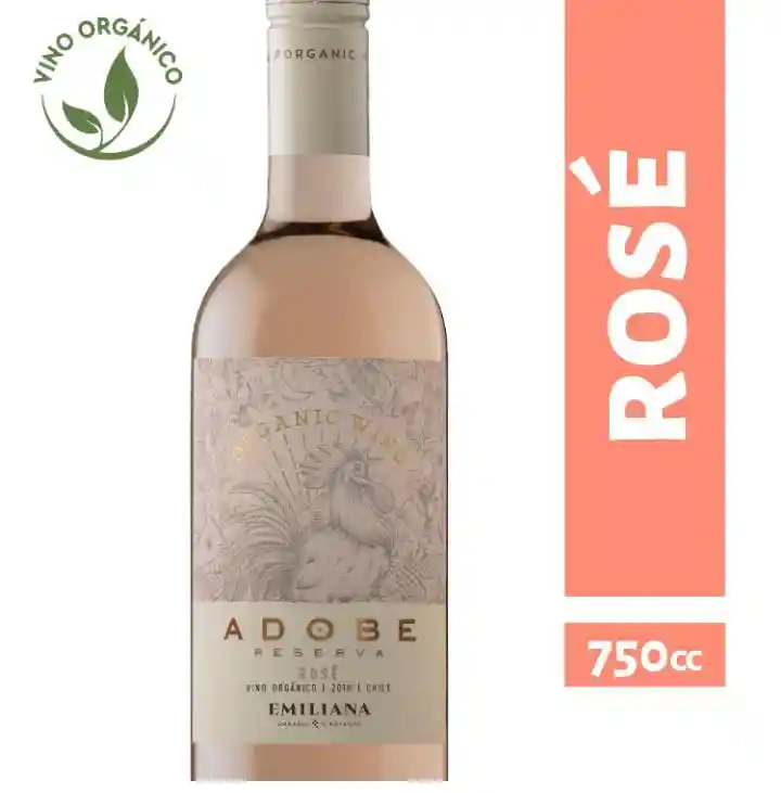 Adobe Vino Rosado Emiliana Vineyards Rose