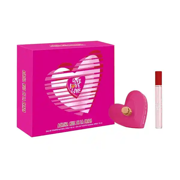 Agatha Ruiz de la Prada Perfume Love + Beso Agua de Toilette