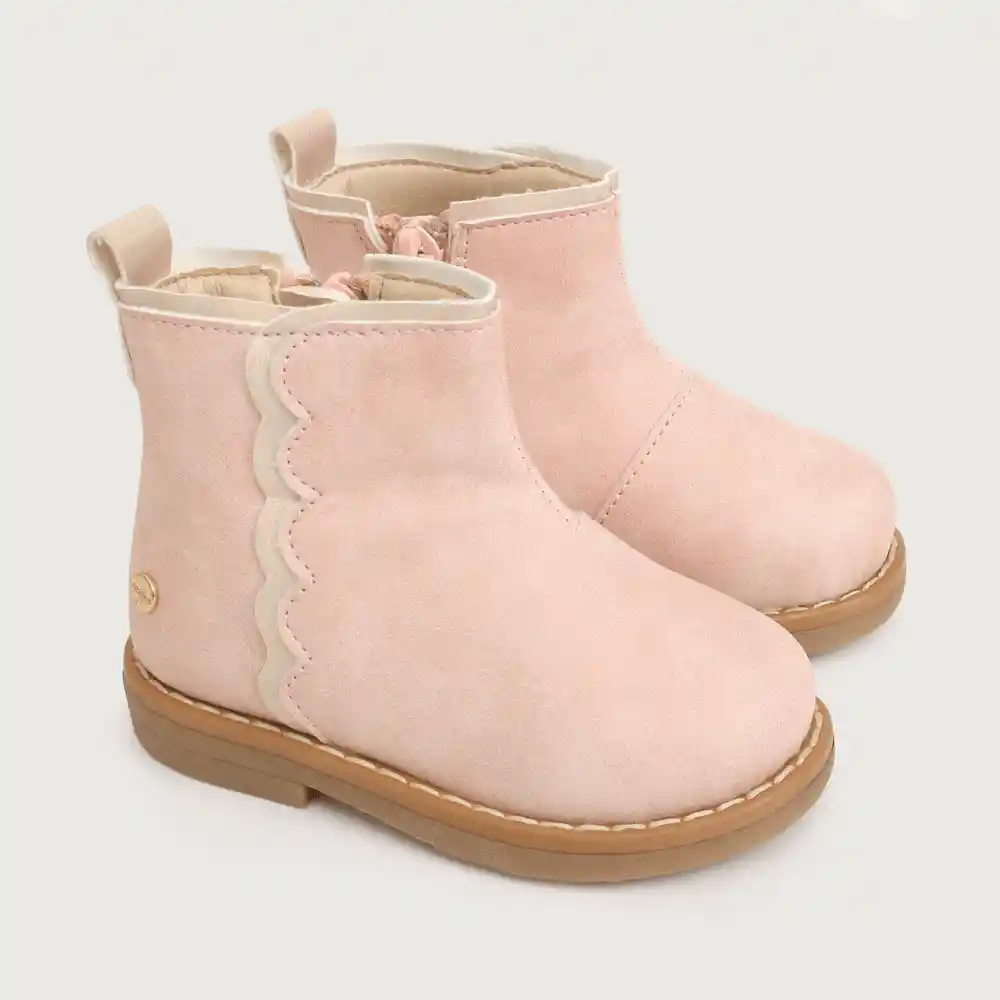 Botines Niña Rosado Talla 23