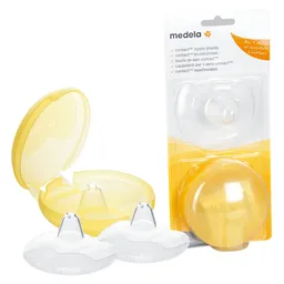 Pezonera de Lactancia Medela Incluye Capsula - Talla M 20 mm