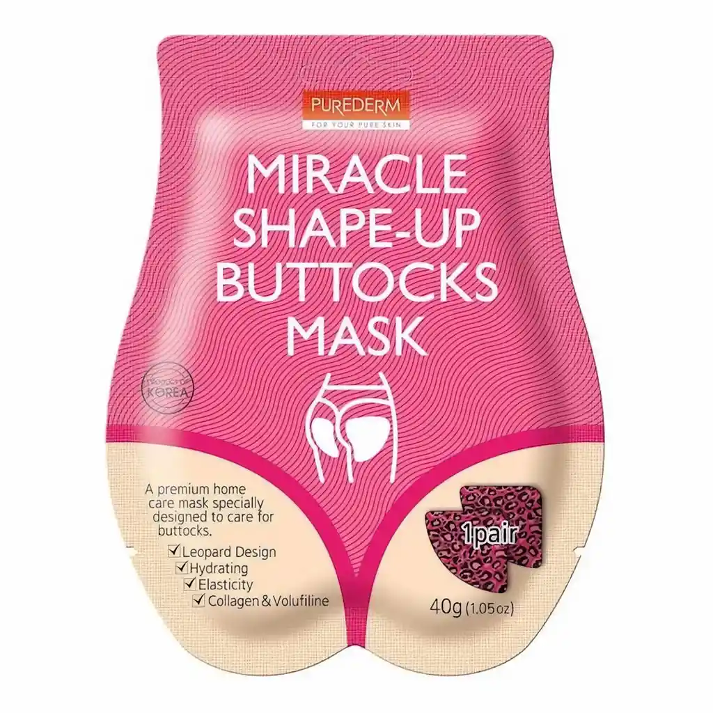Purederm Mascarilla Glúteos Miracle Shape Up Buttocks Mask