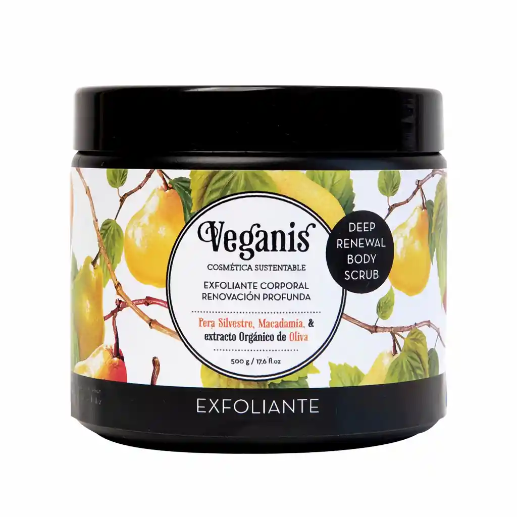 VEGANIS Exfoliante Corporal Renovacion Profunda Pera Silvestre