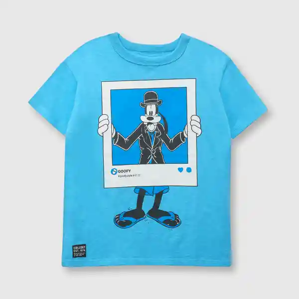 Polera Goofy Sky de Niño Talla 3A Colloky