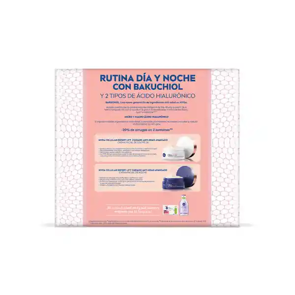 Nivea Estuche Rutina Cellular Expert Lift Anti-Arrugas Día Noche