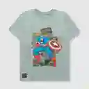 Polera Marvel Comics Sky de Niño Talla 8A Colloky