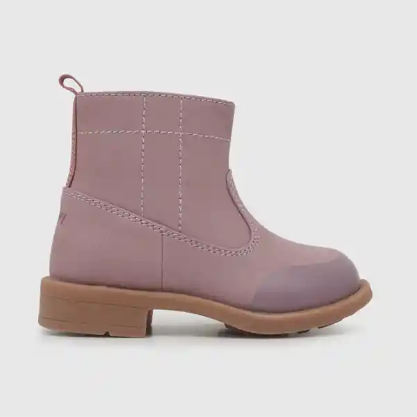 Booties Para Niña Textura Celeste Talla 21 Colloky