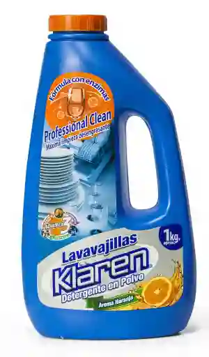 Klaren Detergente Lavavajillas en Polvo