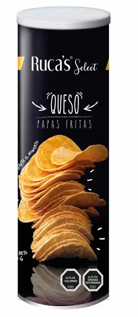 Rucas Papas Fritas Queso Tarro