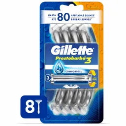 Gillette Afeitadora Desechable Prestobarba 3