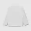 Polera Play Bebé Niño Blanco Talla 24 Meses