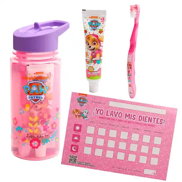 Gelatti Pasta Dientes + Cepillo + Botella Skye 12 x 1