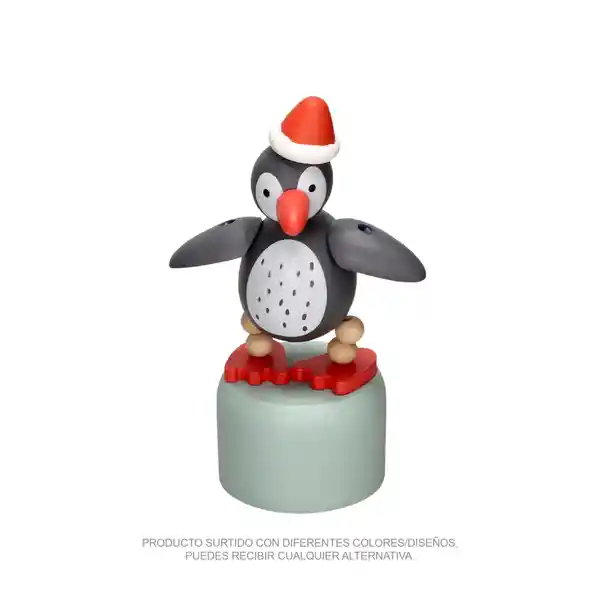 Figura Navideña de Madera Casaideas