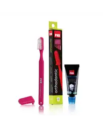 PHB Cepillo Dental Orthodontic + Pasta Dental Mini Total Care
