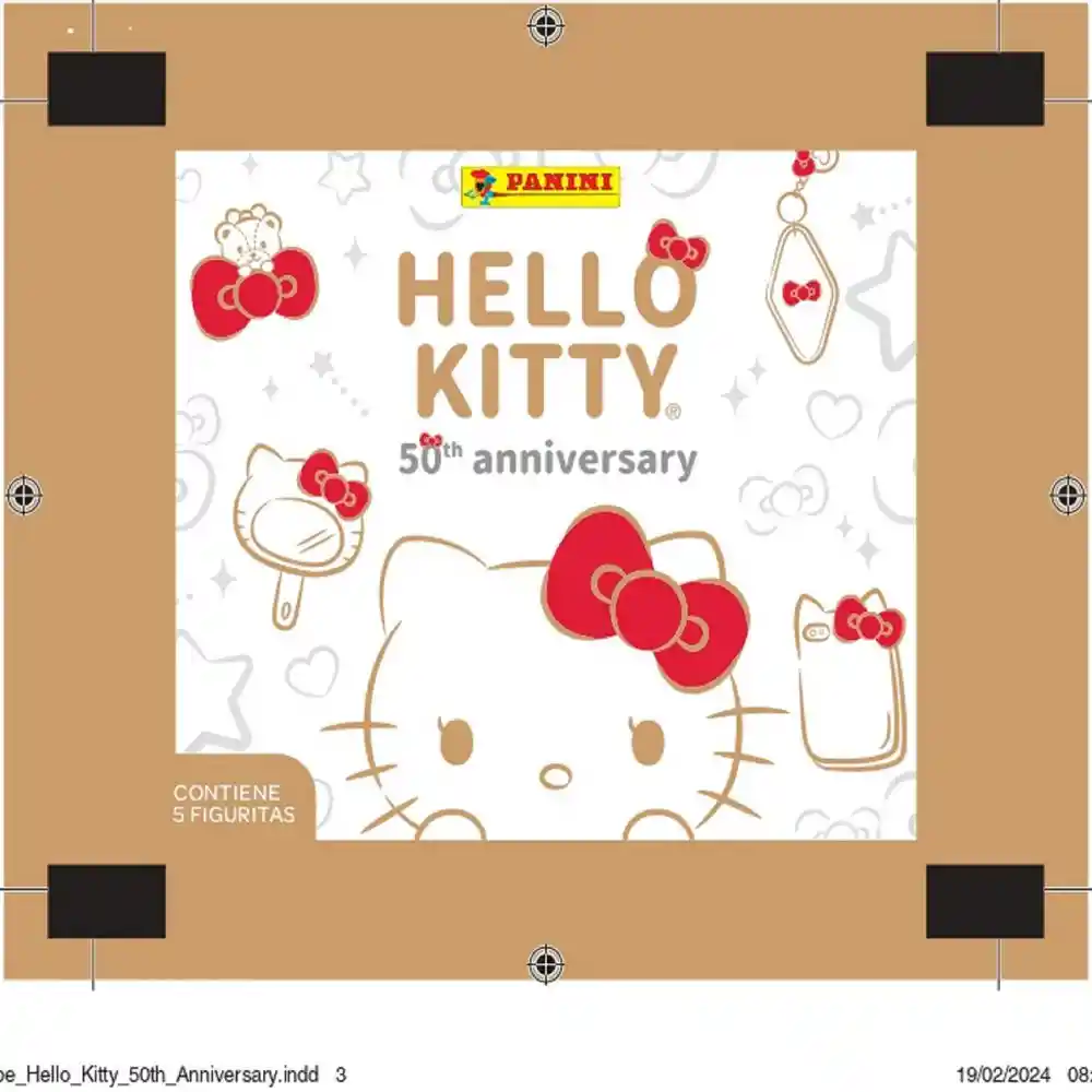 Sobre Sobres X 5 Panini Sobres X 5 Hello Kitty 2024