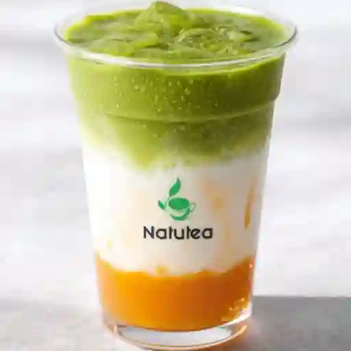 Matcha latte mango
