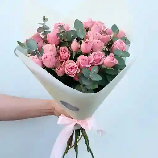 Ramo de Mini Rosas Rosadas
