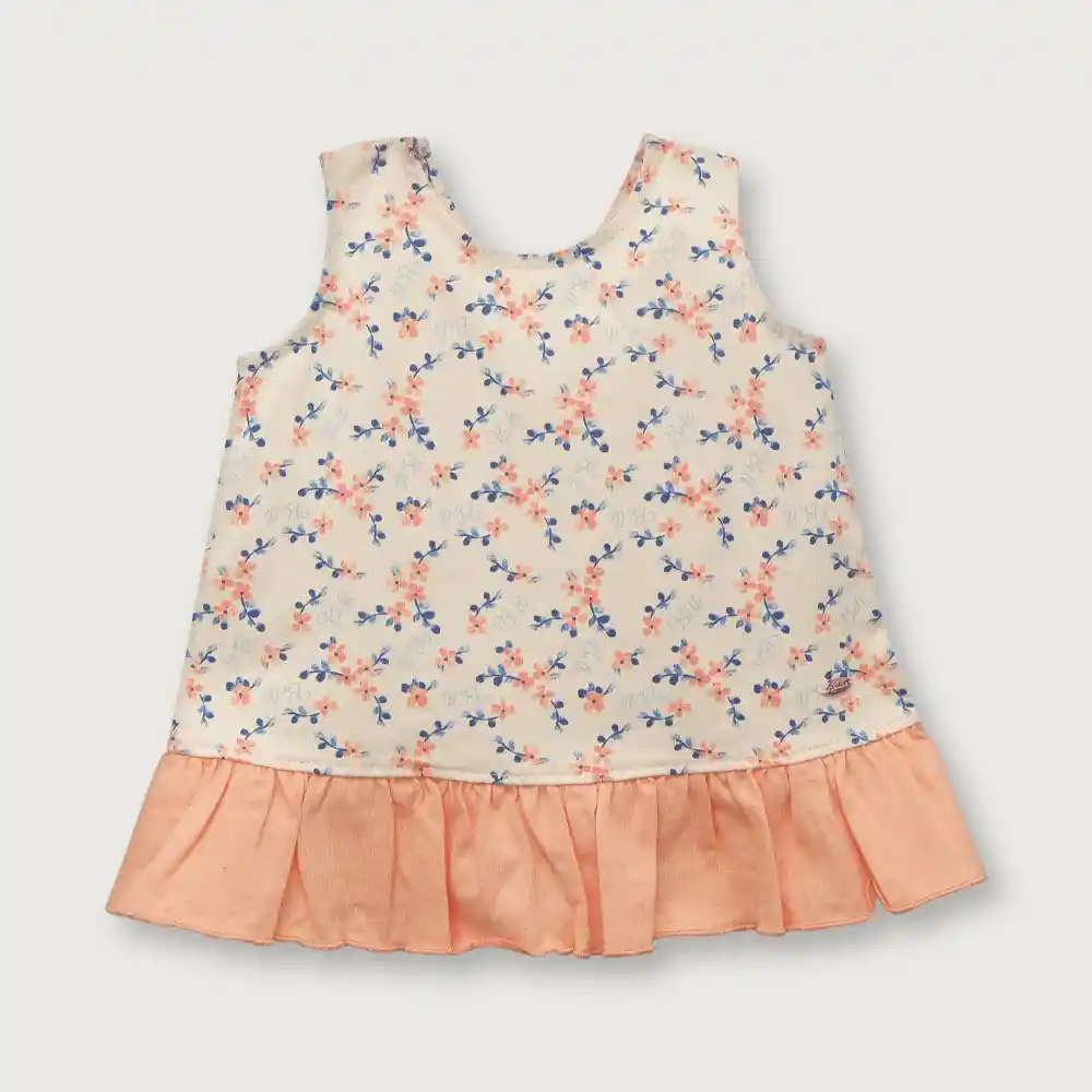 Polera Disney Niña Damasco Talla 12m