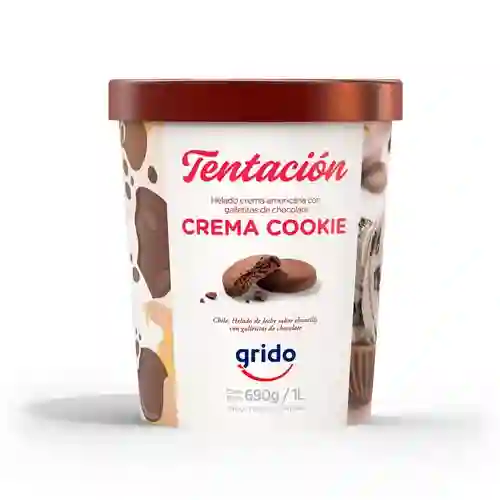 Helado Crema Cookie 1 Lt