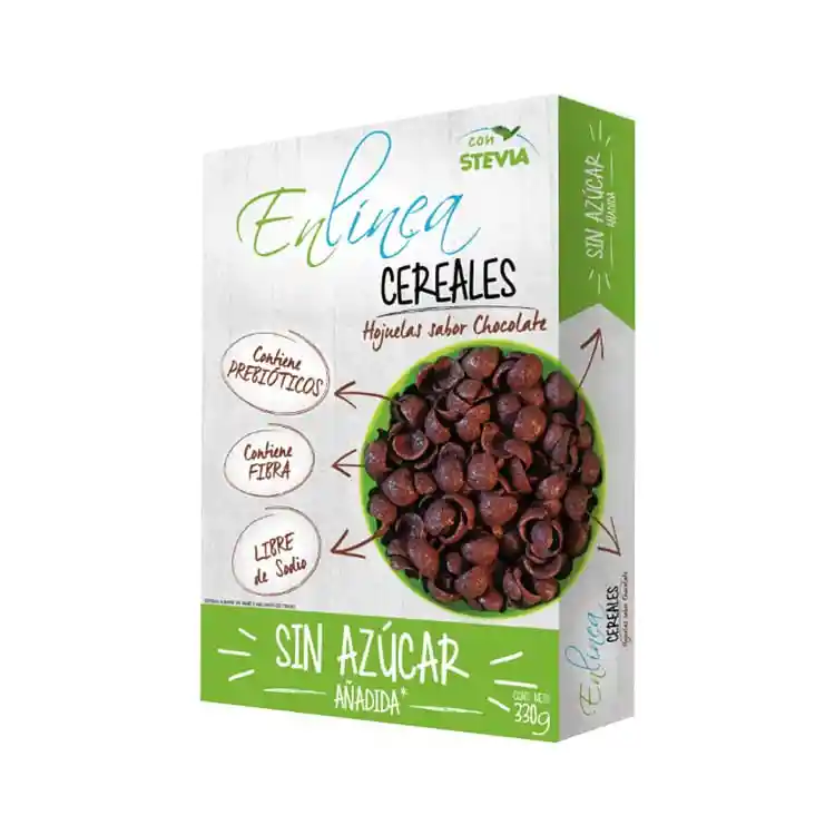 En Línea Cereal en Hojuelas Sabor a Chocolate sin Azúcar