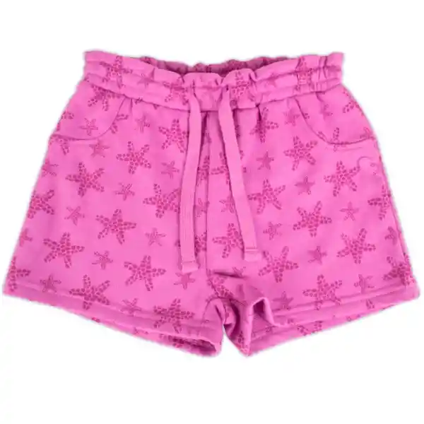 Short Bebé Niña Morado Pillín Talla 3 M