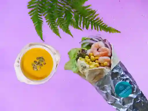 Arma Tu Wraps Crema de Zapallo