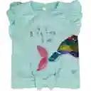 Polera Bebe Niña Turquesa Pillin 18 M