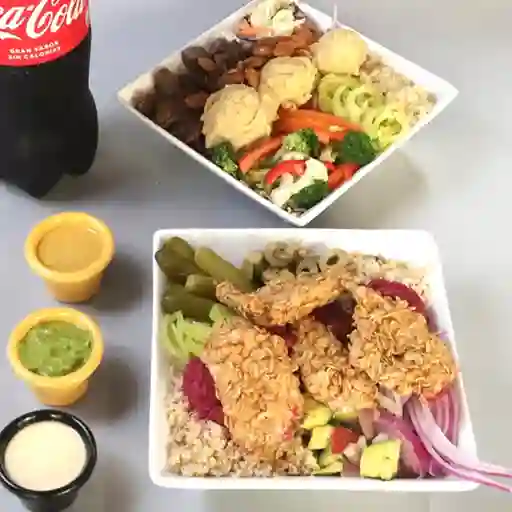 Promo Bowls 2 y Bebida 1.5 Lts