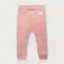 Jean Rib Puño de Niña Rosado Talla 3M Opaline