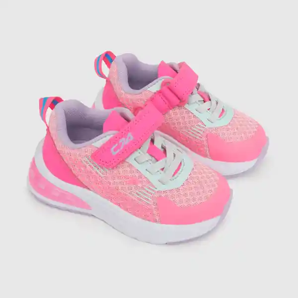 Zapatillas Para Niña Sport Fucsia Talla 21 Colloky