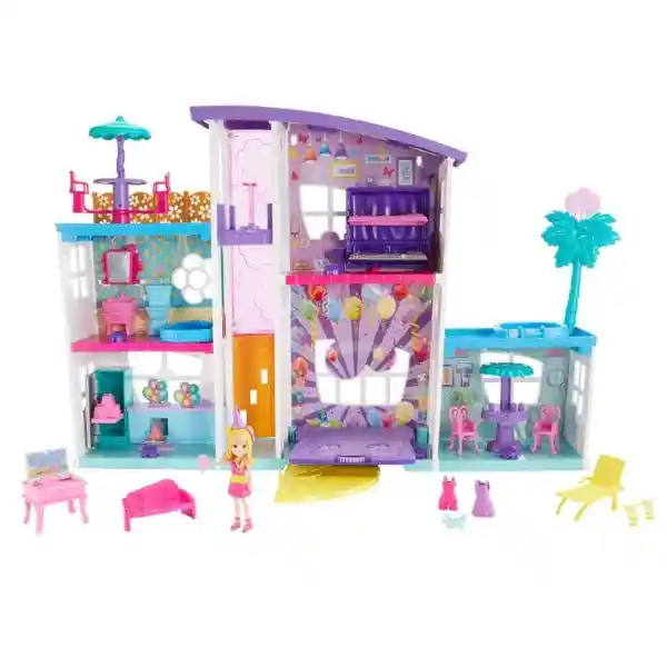 Polly Pocket Casa de Muñecas Mega Sorpresas