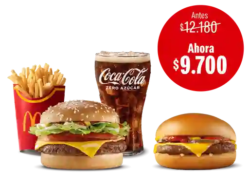 McCombo grande McNífica + Hamburguesa con Queso